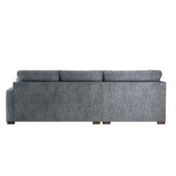 Carson Deep Sit Chunky Chenille Corner Sofa - thumbnail 5