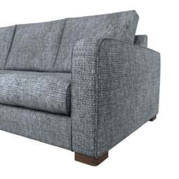 Carson Deep Sit Chunky Chenille Corner Sofa - thumbnail 6