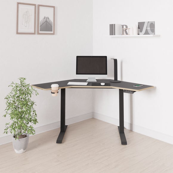 Gino Corner Height Adjustable Desk - image 1