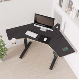 Gino Corner Height Adjustable Desk - thumbnail 3
