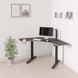 Gino Corner Height Adjustable Desk - thumbnail 4