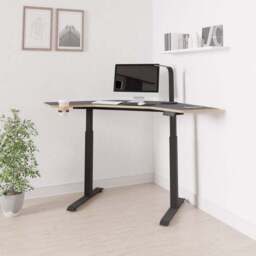 Gino Corner Height Adjustable Desk - thumbnail 2