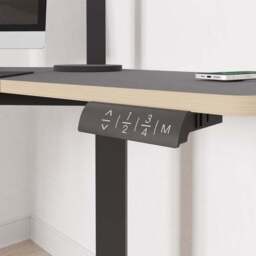 Gino Corner Height Adjustable Desk - thumbnail 5
