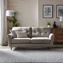 Sven Chunky Chenille 3 Seater Sofa - thumbnail 1