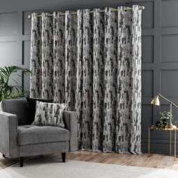 Abstract Global Eyelet Curtains (Blackout Available) - thumbnail 4