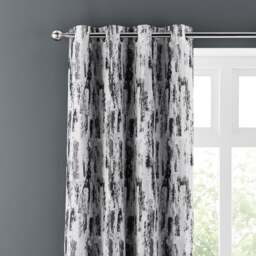 Abstract Global Eyelet Curtains (Blackout Available)