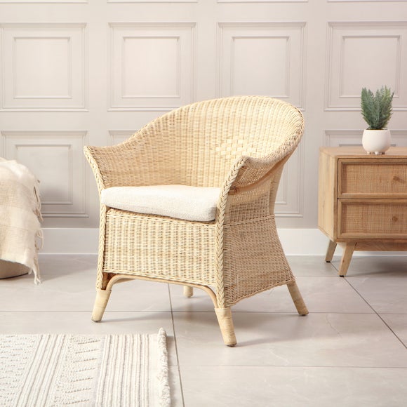 Desser Kingsize Wicker Loom Chair with Cushion - image 1