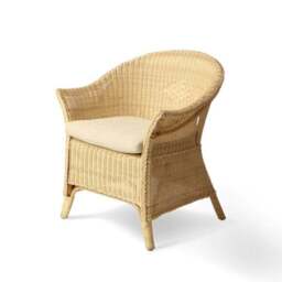 Desser Kingsize Wicker Loom Chair with Cushion - thumbnail 2