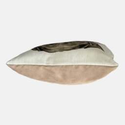 Christine Varley Chocolate Labrador Square Cushion - thumbnail 2