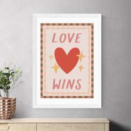 East End Prints Love Wins by Kid of the Village - thumbnail 1