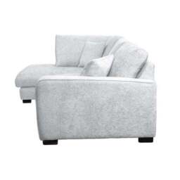 Carson Deep Sit Chunky Chenille Corner Sofa - thumbnail 4