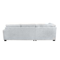 Carson Deep Sit Chunky Chenille Corner Sofa - thumbnail 5