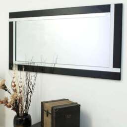 Villa Abstract Rectangle Full Length Leaner Mirror - thumbnail 2