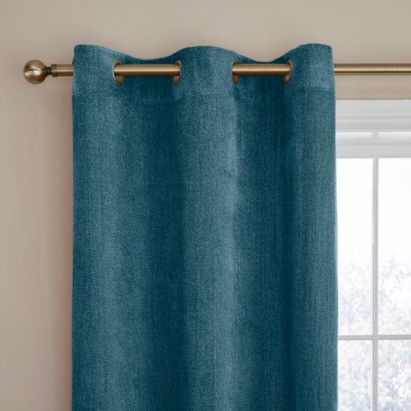 Ensley Chenille Blackout Thermal Eyelet Curtains - image 1