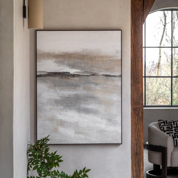 Cedar & Sage Drift Framed Canvas - image 1