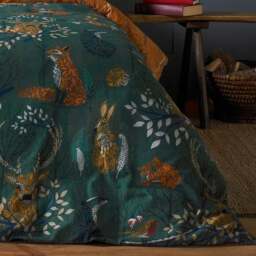 Furn. Riva Forest Fauna Duvet Cover & Pillowcase Set - thumbnail 2