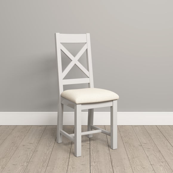 Windsor Set of 2 Cross Back Dining Chairs - image 1