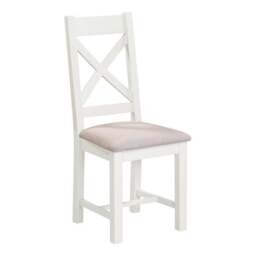 Windsor Set of 2 Cross Back Dining Chairs - thumbnail 2