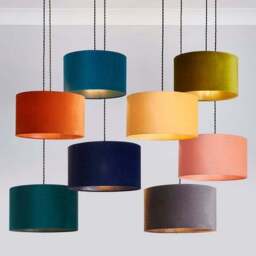 Nesa Velvet Lamp Shade - thumbnail 2