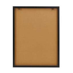 Art Deco Linear Gold Detail Black Framed Print - thumbnail 5