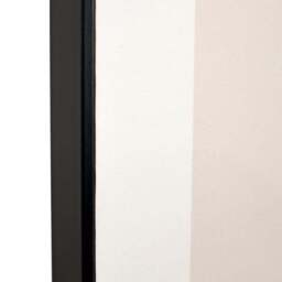 Art Deco Linear Gold Detail Black Framed Print - thumbnail 2