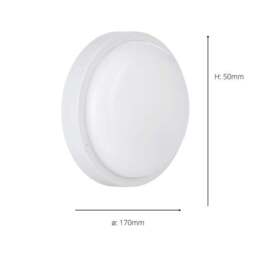 EGLO Essentials Boschetto-E Round Flush Ceiling Light - thumbnail 3