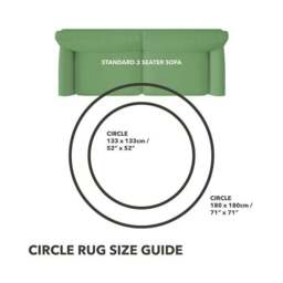 Spiral Round Rug - thumbnail 3