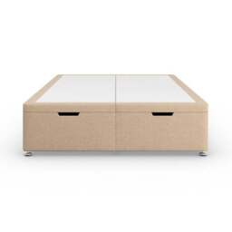 Luxury End Ottoman Bed Frame, Tweed - thumbnail 4