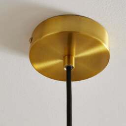Riley Ribbed Adjustable Pendant Light - thumbnail 3