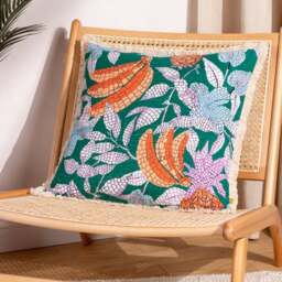 Furn. Cypress Cotton Square Cushion - thumbnail 1