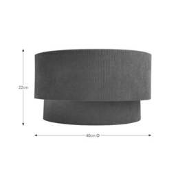 Peyton Cord Two Tier Lamp Shade - thumbnail 5