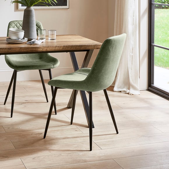 Walden Set of 4 Dining Chairs, Faux Leather - image 1