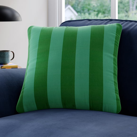 Elements Velvet Stripe Made to Order Cushion Cover - image 1