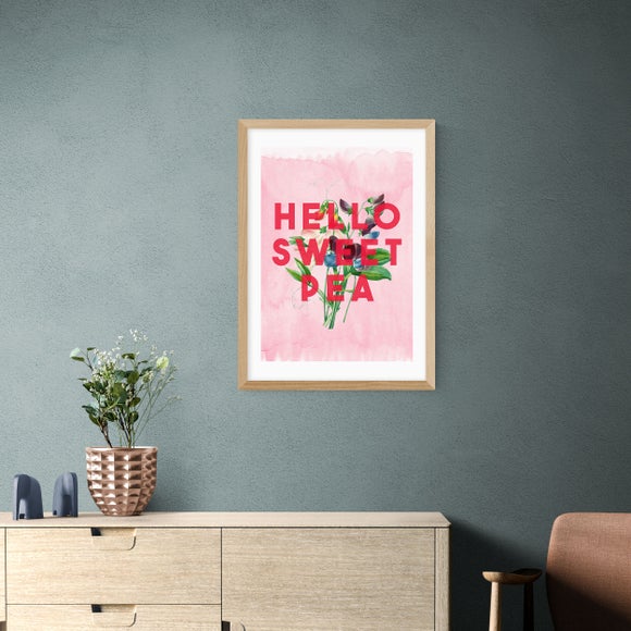 East End Prints Hello Sweet Pea Print by The 13 Prints - image 1