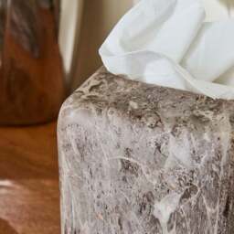 Hotel Marble Effect Tissue Box Cover - thumbnail 2