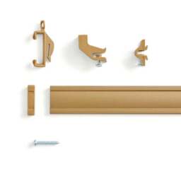 Aluminium Pencil Pleat Curtain Track - thumbnail 3