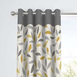 Fusion Beechwood Eyelet Curtains - thumbnail 1