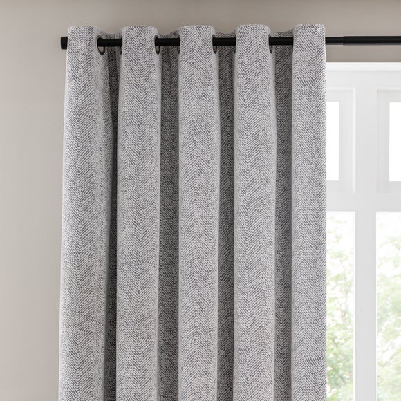 Tabitha Chenille Eyelet Curtains - image 1