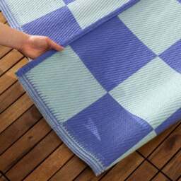 Furn Checkerboard Indoor Outdoor Rug - thumbnail 2