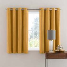 Luna Brushed Eyelet Curtains (Blackout Available) - thumbnail 5