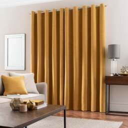 Luna Brushed Eyelet Curtains (Blackout Available) - thumbnail 4