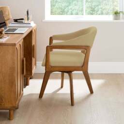 Hugh Swivel Base Office Chair - thumbnail 3