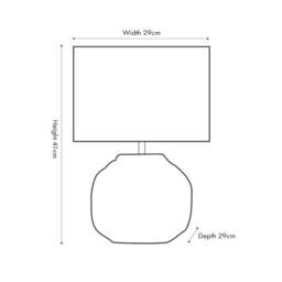 Zadi Plaited Water Hyacinth Table Lamp - thumbnail 5