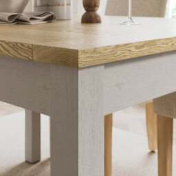 Olney Compact 4 Seater Rectangular Dining Table - thumbnail 3