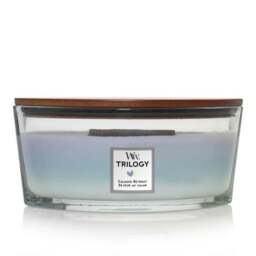 Woodwick Calming Retreat Ellipse Trilogy Crackle Candle - thumbnail 2