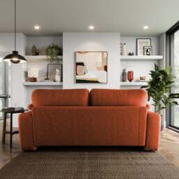 Magnus Vintage Soft Chenille 3 Seater Sofa - thumbnail 3
