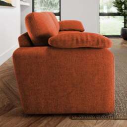 Magnus Vintage Soft Chenille 3 Seater Sofa - thumbnail 2