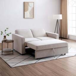 Kayden Fabric Pop Up 2 Seater Double Sofa Bed - thumbnail 3