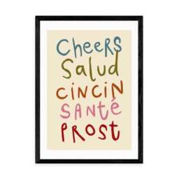 East End Prints Cheers Print by SimplyExtraJordanary - thumbnail 2