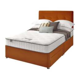 Silentnight Divan Bed With Francisco Velvet Headboard and 800 Pocket Sprung Mattress - thumbnail 6